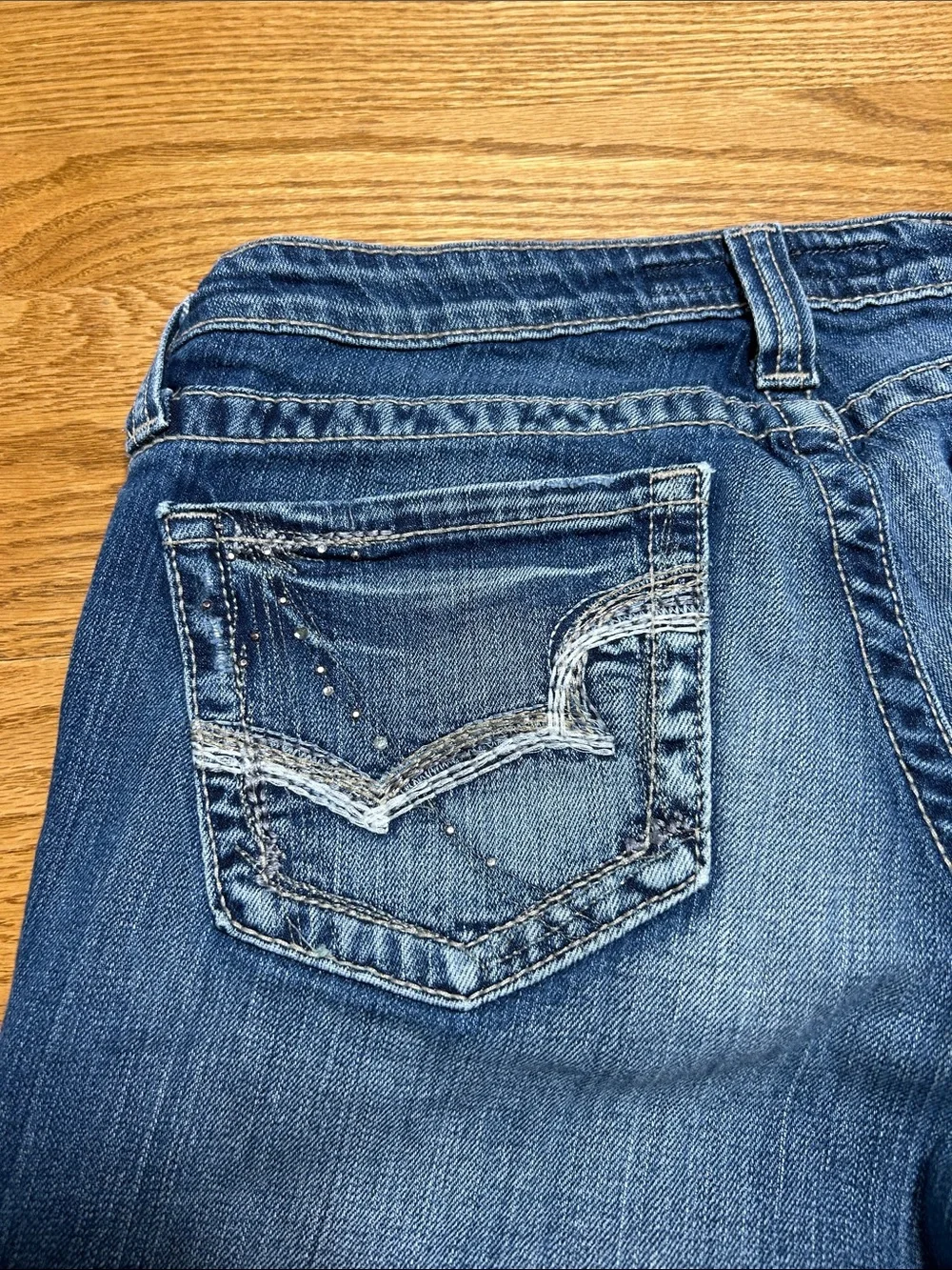 Women’s Big Star The Legendary Blue Jean Cropped Low Rise Size 31